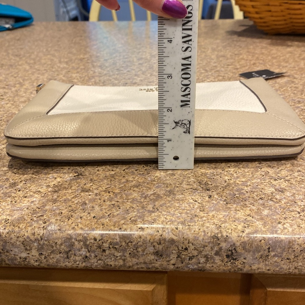 Kate Spade Lena Colorblock Pebbled Leather KH444  NO STRAP And OTHER FLAWS Bag - Picture 4 of 17